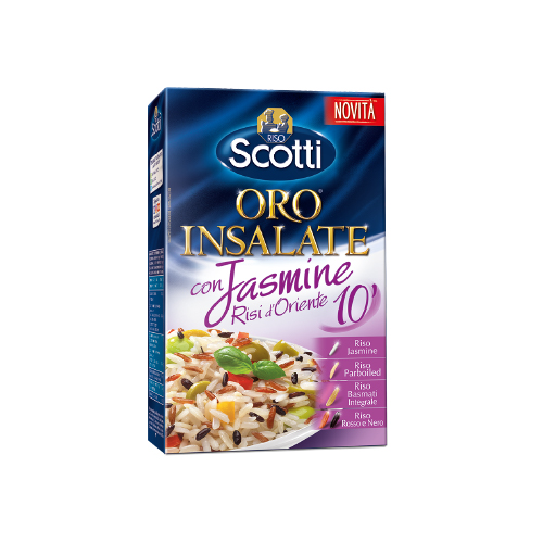 Scotti oro insalate con jasmine